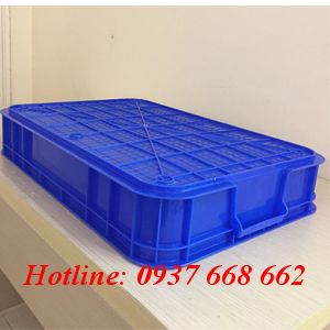 Thùng nhựa đặc Hs007